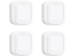 4 Interruptores De Escena Tuya Con Botón Wifi, Interruptor De Pared Inteligente, Bajo Consumo De Energía.