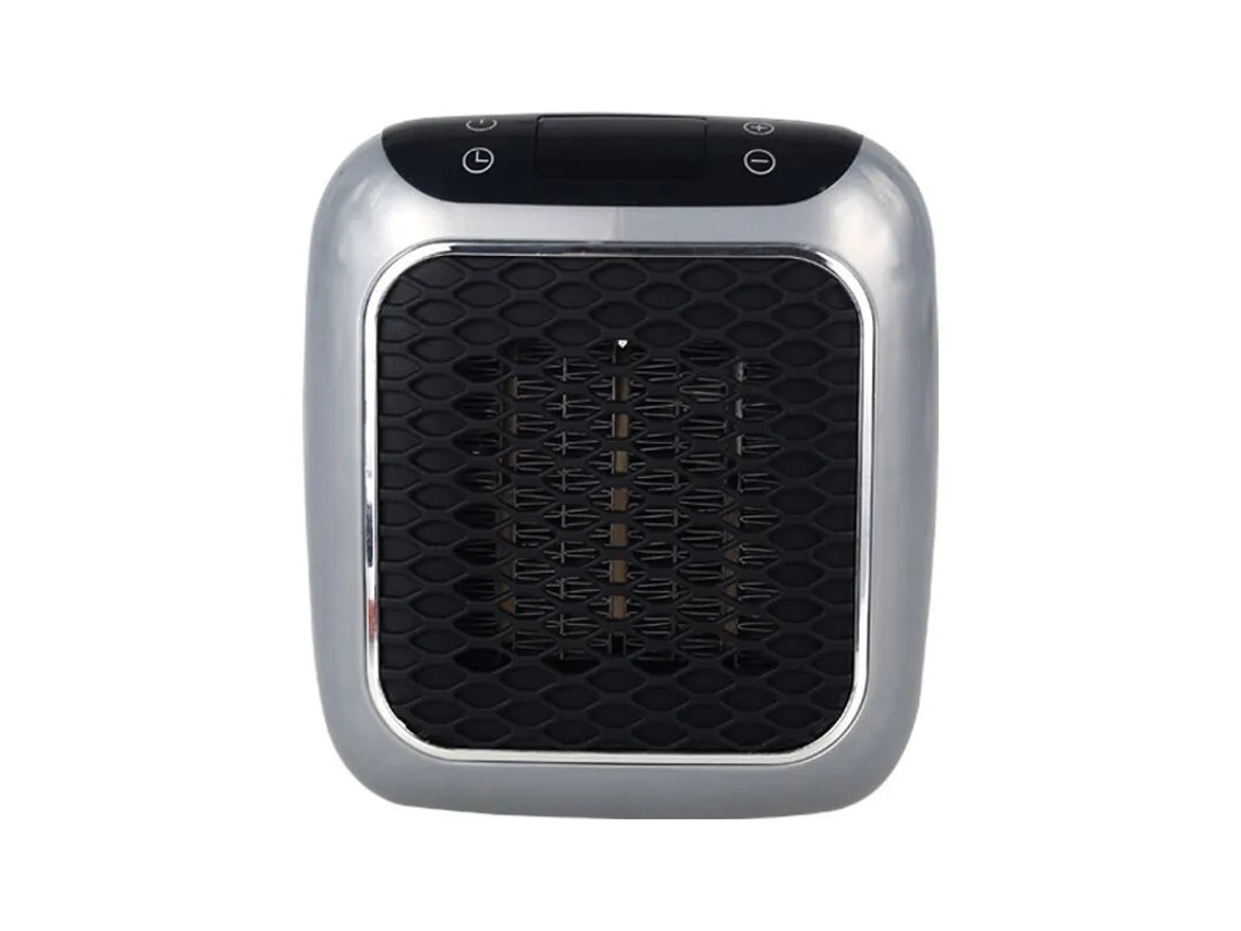 Calefactor portátil, calefactor de pared con ventilador y control remoto (gris) Cuich