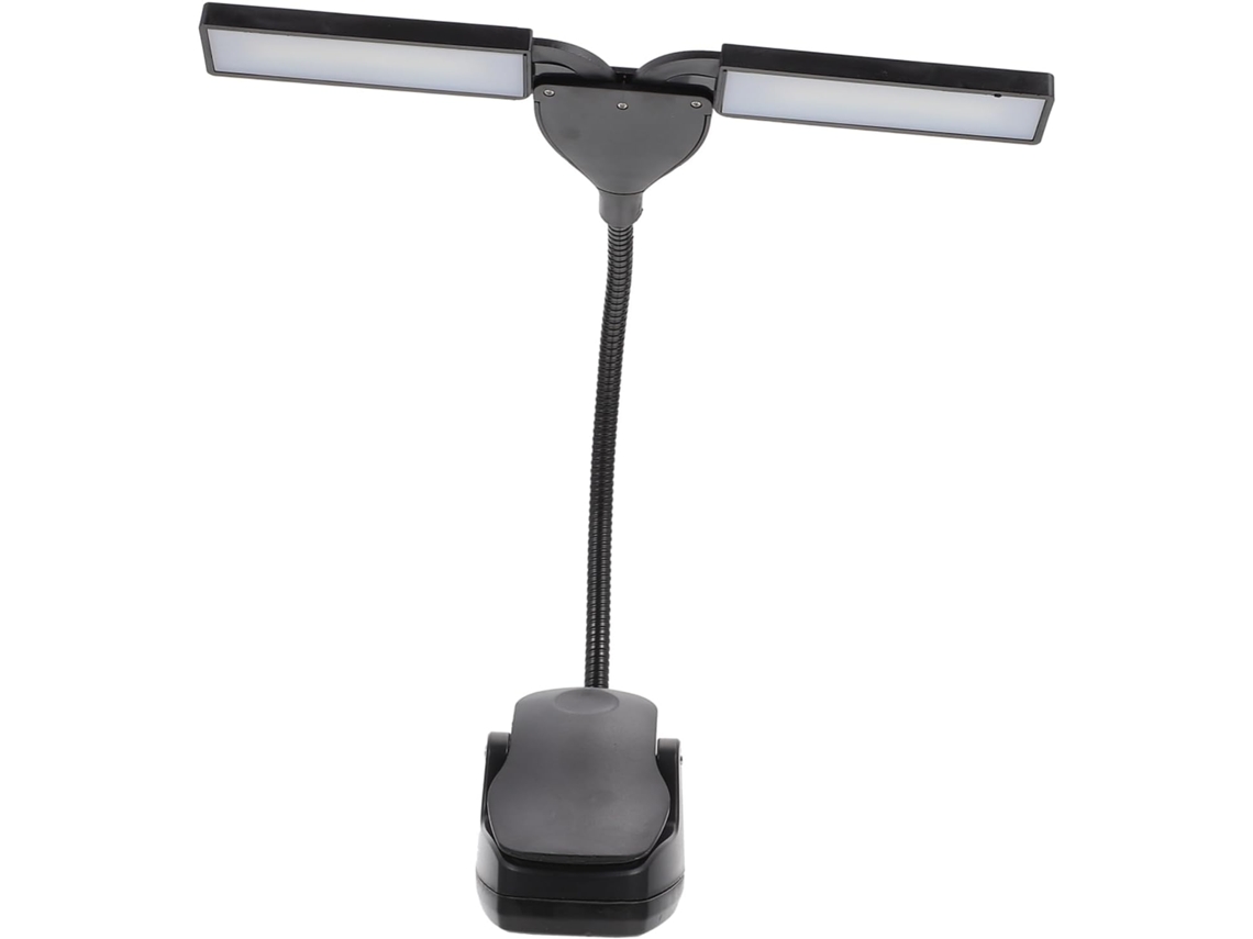 Lámpara Led Para Piano Con Luz Nocturna Y Pinza Estable, Recargable, Pequeña Para Practicar Y Trabajar.