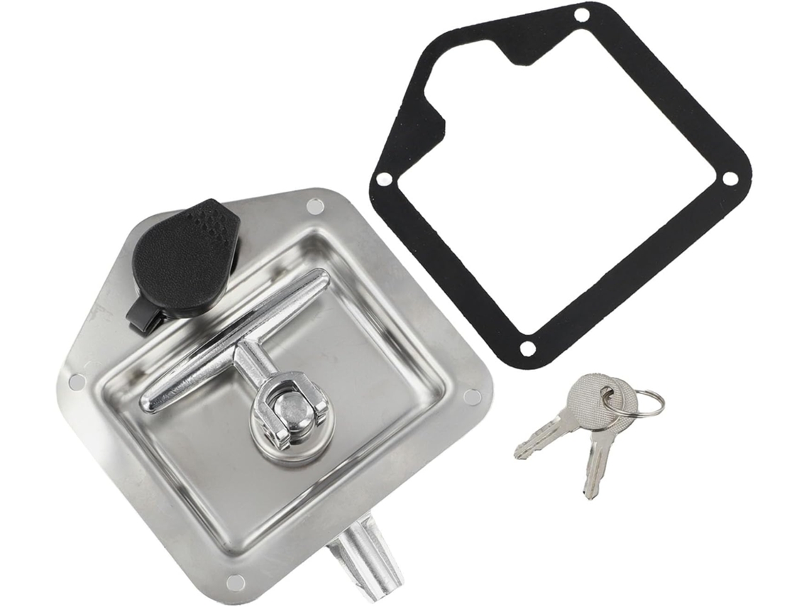 Cerradura Plegable De Acero Inoxidable 2 L, Seguridad, Calidad, Acero Inoxidable