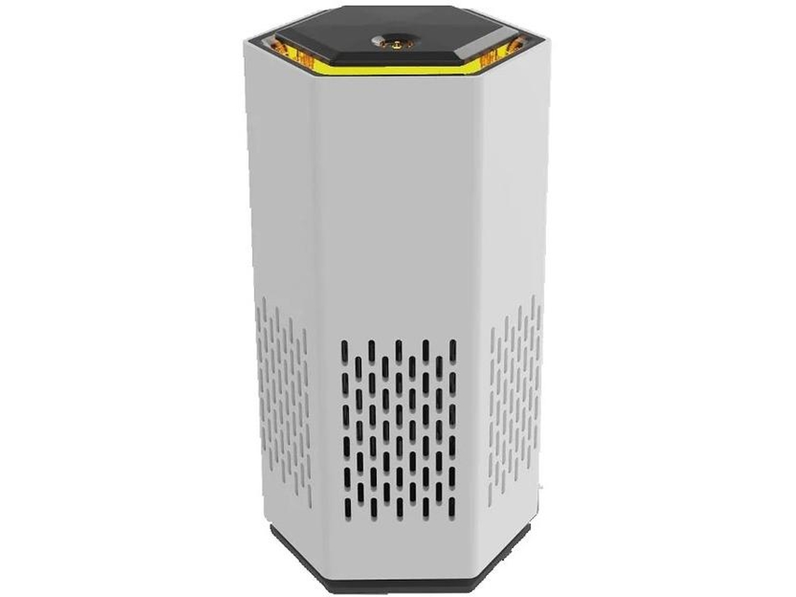 Mini Purificador De Aire Alimentado Por Hepa Usb C. Ultra Portátil 70x70x132mm Ultra Silencioso. Perfecto Para Viajes Coche Y Escritorio Br Yizhood