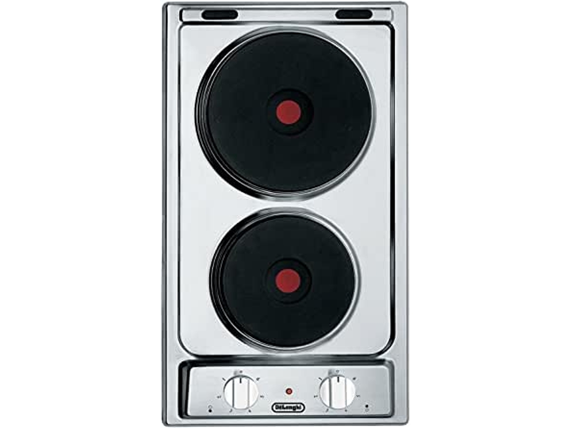 DE'LONGHI I 23-2 Er Hobs Acero Inoxidable Integrado 30 Cm Hornillo Eléctrico / Placa Eléctrica 2 Zonas