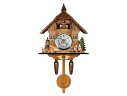 Reloj de pared de madera antiguo, decorativo, para sala de estar