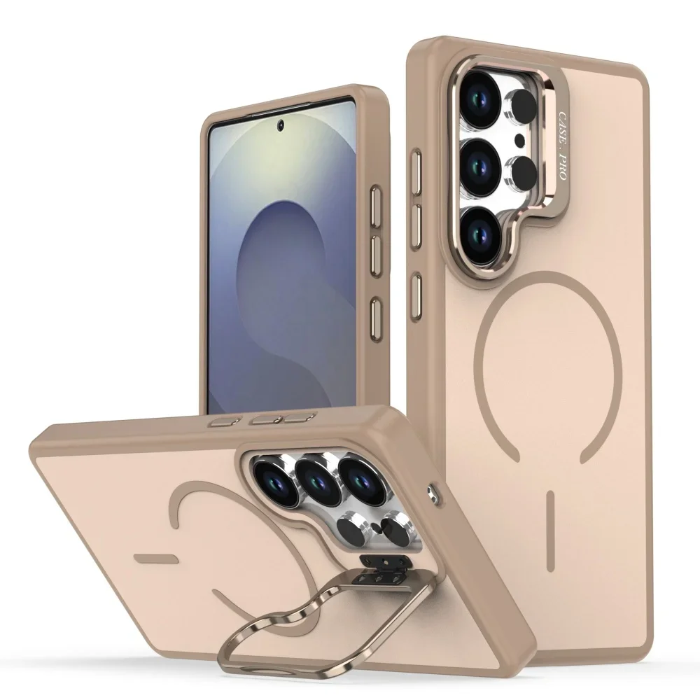 (galaxy A04, Dorado) Funda Protectora Magnética Magsafe Para Samsung