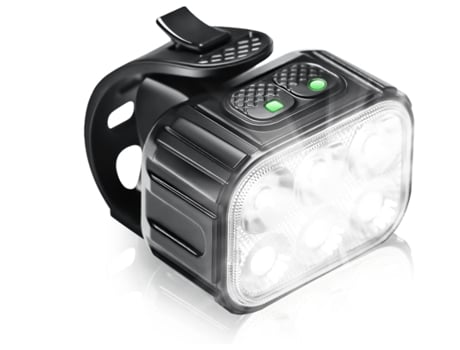 Luces para bicicleta, juego de luces para bicicleta, luz para bicicleta recargable a prueba de agua IP65, luz para cochecito para adultos/niños (ne...