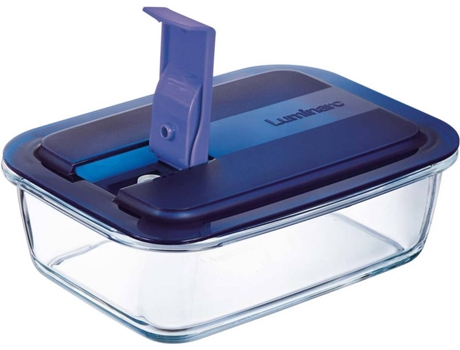 Recipiente LUMINARC Rectangular (Vidrio - 1.22L)