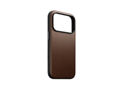 Capa Nomad Couro Iphone 17 Pro Castanho