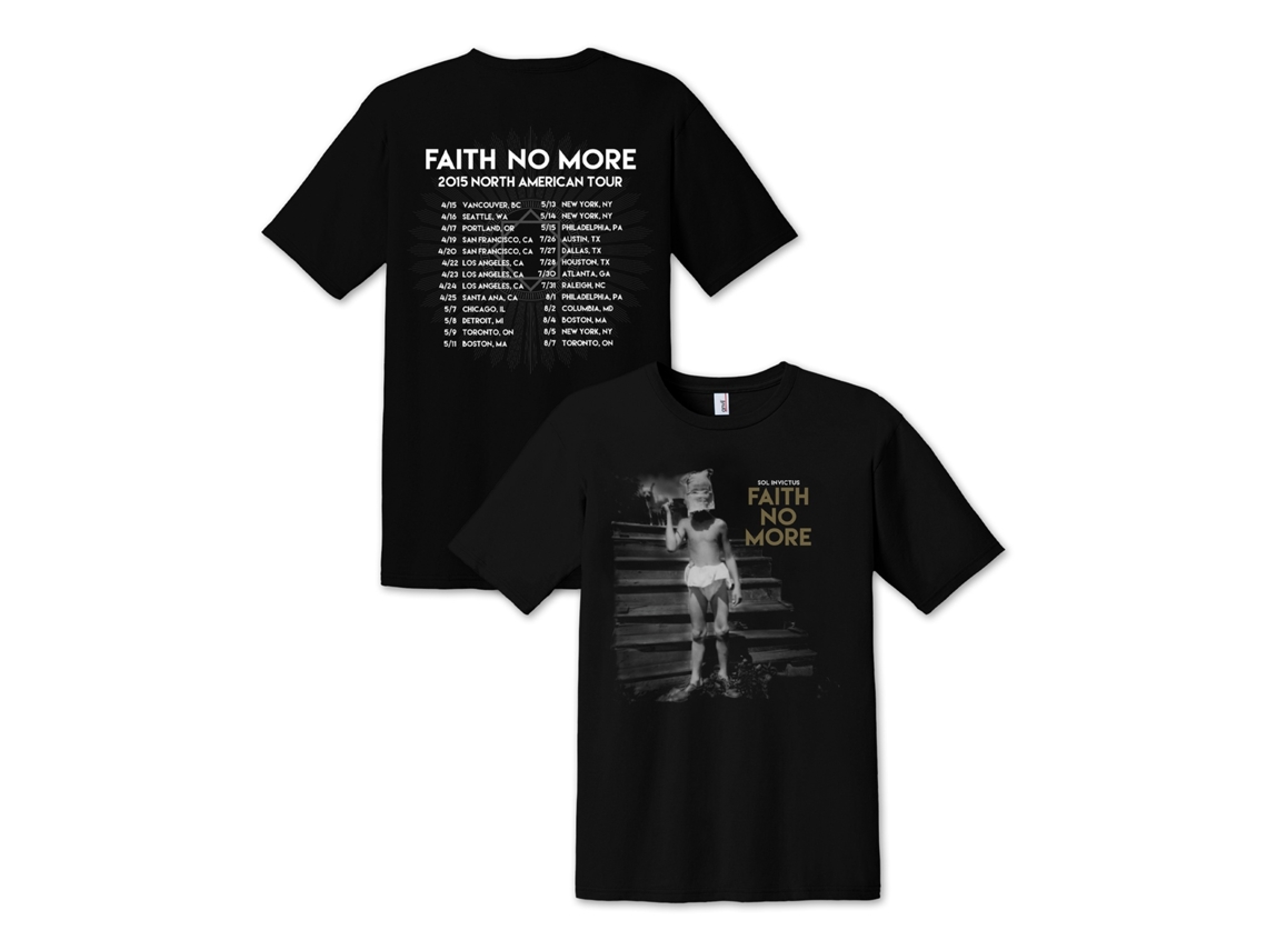 Faith No More 2015 N. American Tour T-shirt Rockinstone Unisex Adults Best Sellers Size:m