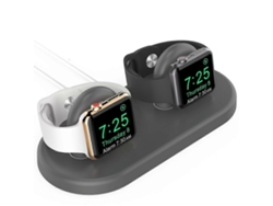 Base de carga de doble posición Ahastyle Pt116 para Apple Watch y Smartwatch Ly Ebike
