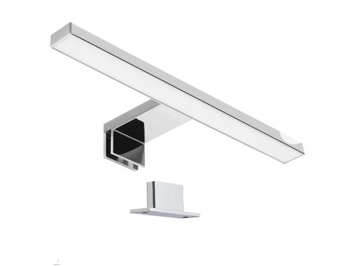 Lámpara De Espejo Para Baño - Iluminación Para Espejo - Lámpara - 30 Cm - Ip44 - 4000 K - Cromada