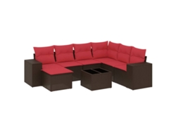 Mueble para TV con luces LED, roble negro, 120x30x36 cm, madera MAISON EXCLUSIVE