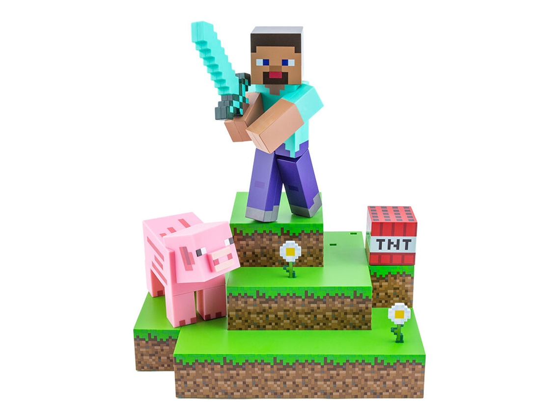Lámpara PALADONE Minecraft: Light Steve