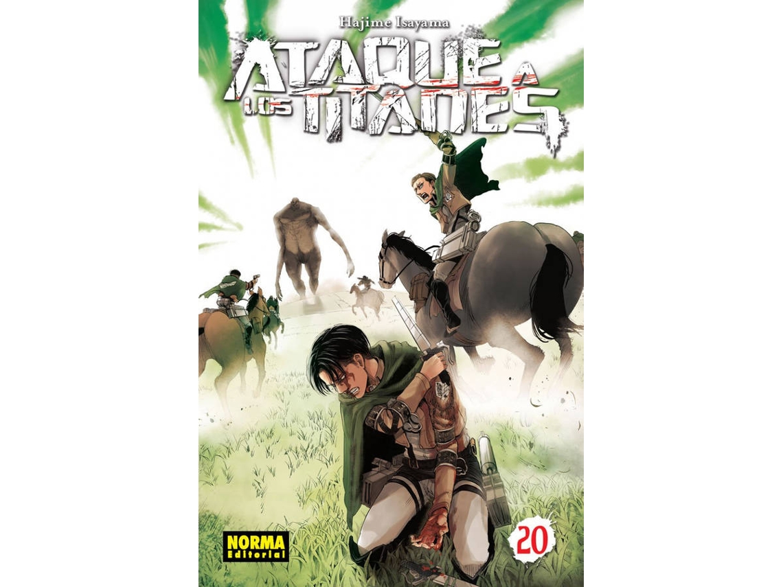 Libro Ataque A Los Titanes de Hajime Isayama (Español)