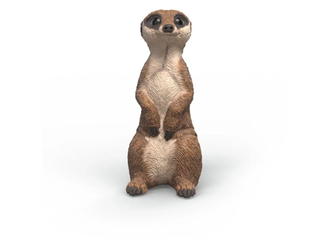 Figura pequeña de suricata de Schleich en beige 14935