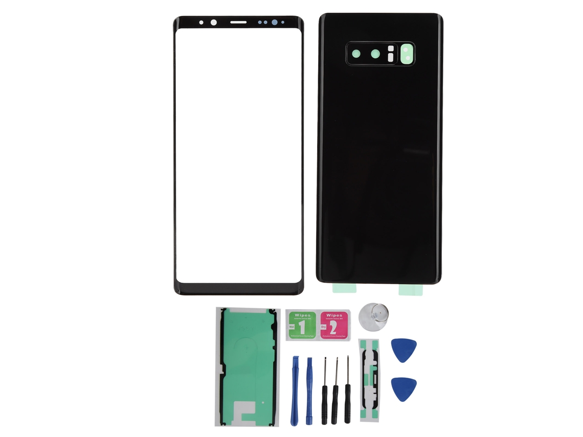 Tapa Trasera, Batería Y Pantalla De Cristal Externa Para Samsung Note8 / N950 Con Herramientas De Reparación.