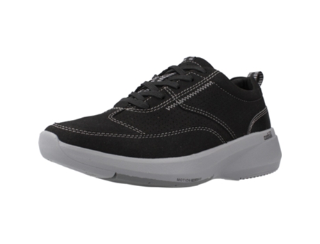 Zapatos de Hombre CLARKS Lehman Mix Tecido Negro (42)