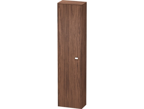 Armario DURAVIT Brioso alto 177,0x42,0x24,0 cm 1 puerta abatible a la izquierda 1 balda de madera 3 baldas de cristal