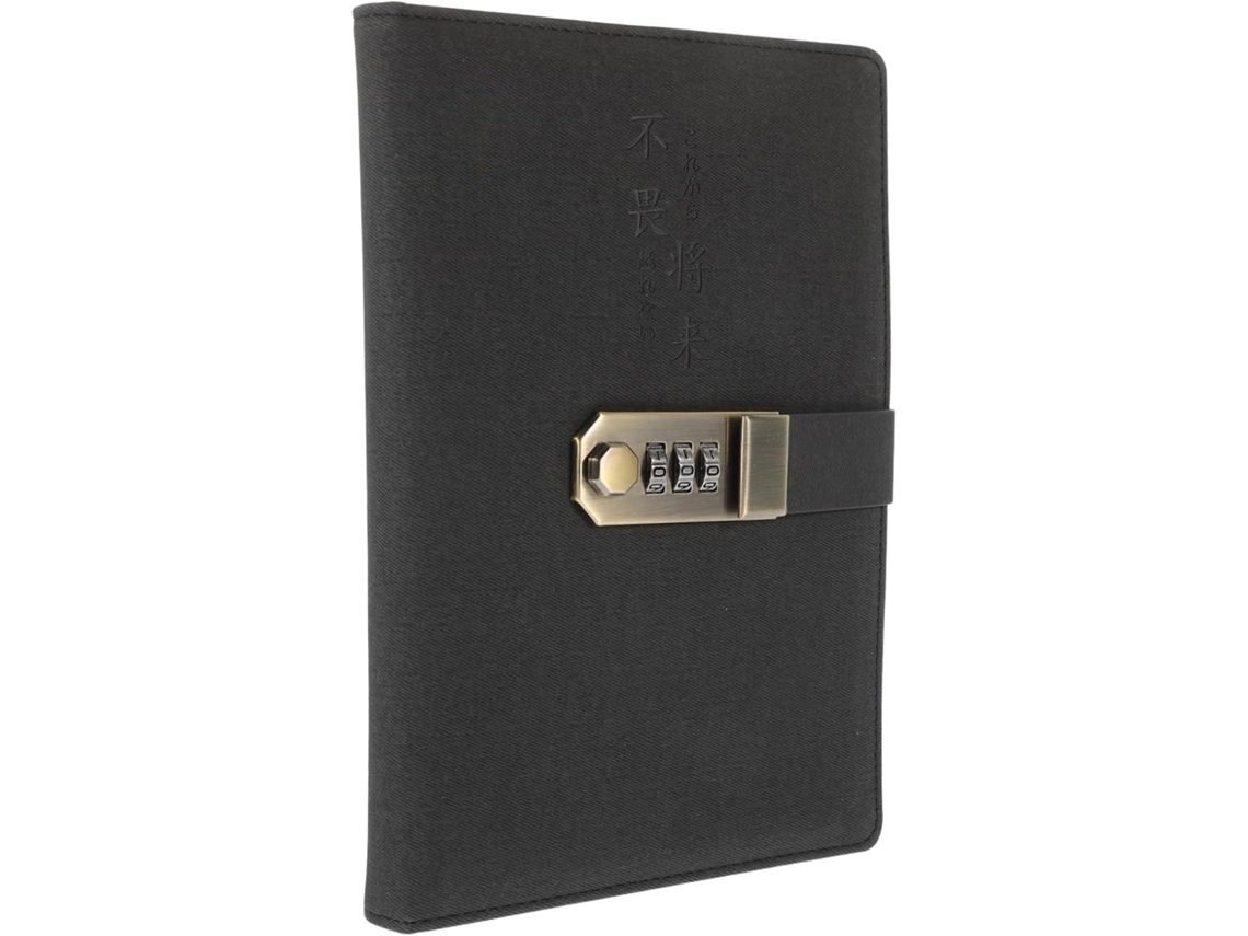 Agenda con contraseña y candado para estudiantes, libreta segura, páginas prácticas de la agenda Gokoco