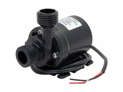 Bomba de agua sumergible de 800 l/h, 5 m, CC, 12 V, anfibia, para estanques, acuarios, fuentes solares, piscinas y sistemas de circulación de agua Ehstmind