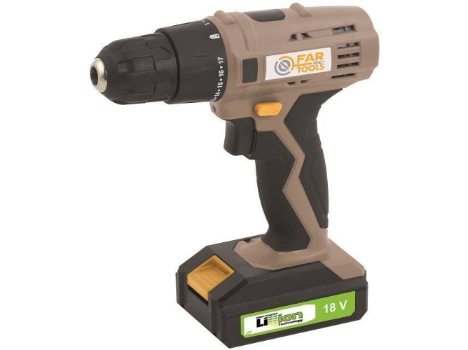 Taladro sin Cable con Batería FARTOOLS (18 V)