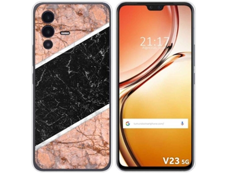 Carcasa para Vivo V23 5G TUMUNDOSMARTPHONE Dibujos Mármol 07 Multicolor