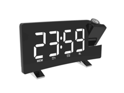Reloj con Proyección, Radio FM, 180 en el Techo, Doble Alarma, Infantil NEVEANCE
