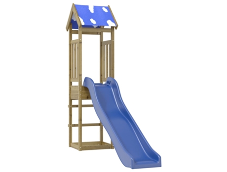 Parque Infantil De Exterior VIDAXL Marrón Madera