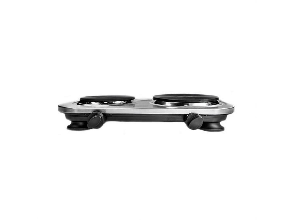 Cocina Portátil ADLER CR 6511 (Eléctrica - Negro/Inox)