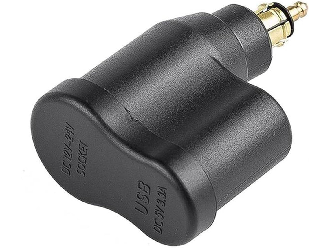 Adaptador Din 3, Puerto Usb Doble Resistente Al Agua Para R1200gs R1250gs F800gs F700gs