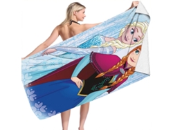 Toalla de Baño Kofihety Frozen Ice Ideal Poliéster Blanco (70x140cm)