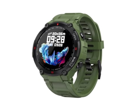 Smartwatch K22 Esfera Verde 33Mm Correa Caucho Smartwatch UNIVERSAL