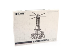 Puzzle de pared de madera - Faro 87 Cm