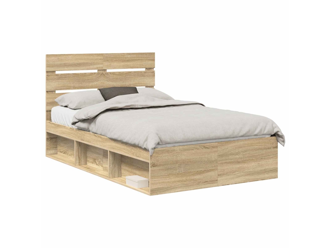 Maison Exclusive - Estructura De Cama Sonoma 120 X 190 Cm Madera De Pino Macizo