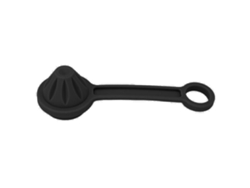 Casco Anticontaminación De Silicona Negra Para Regulador De Buceo Universal Con Conector Yoke