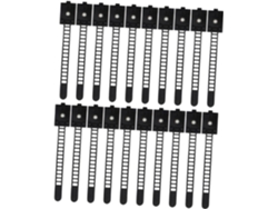 Juego De 25 Clips Adhesivos Ajustables Para Cables Y Bridas Flexibles Para Cables.