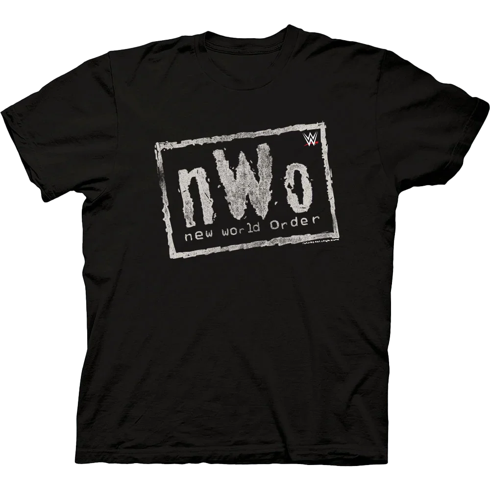 Wwe Nwo Logo Distressed T-shirt Unisex Rockinstone Size:l