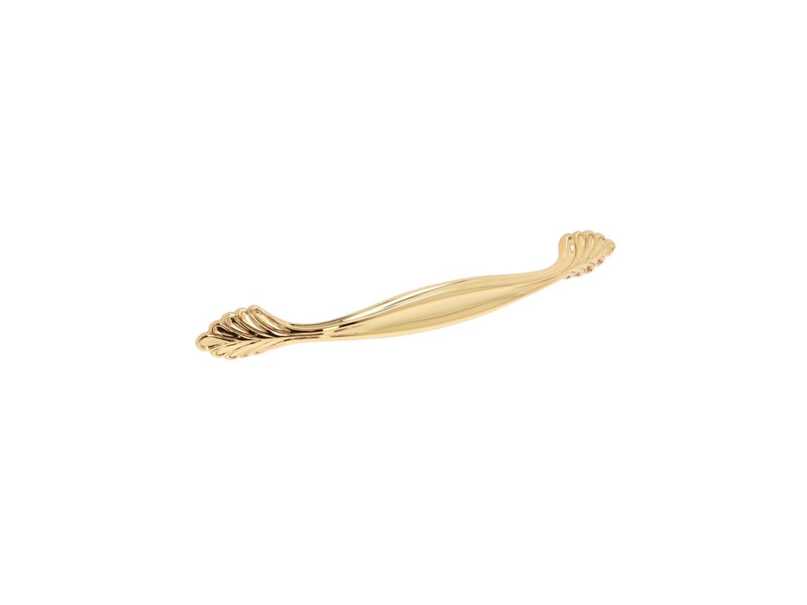 Tirador Para Mueble De Zamac Distancia Entre Centros 192mm Bañado En Oro Lote De 25