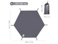 Lona Impermeable Para Acampar, Esterilla Gruesa Para Picnic, Esterilla De Playa Duradera, Parasol Para Acampar, Hacer Senderismo Y Mochileros.