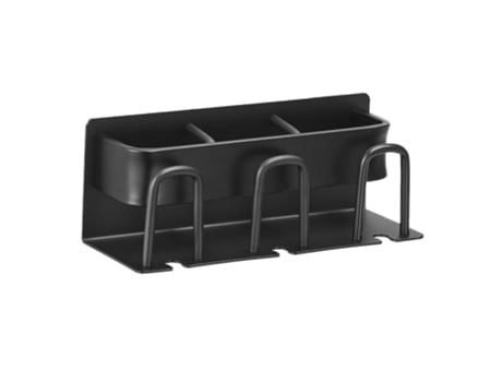 Soporte para cepillo de dientes, estante de almacenamiento de pasta de dientes eléctrico montado en la pared