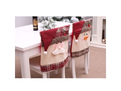 Funda protectora para silla para Navidad, fundas para sillas, funda para asiento para fiesta de Navidad