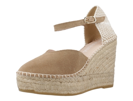 Zapatos de Mujer MACARENA Tecido Beige (39)
