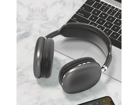 Auriculares Inalámbrico Bluetooth Noise-Cancellation Headsets Stereo Sound Heavy Bass Auriculares para Teléfono PC Gaming Headset en la cabeza