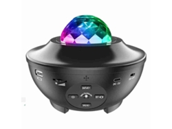 Proyector De Estrellas Led Mdug Con Control Remoto Y Altavoz Bluetooth