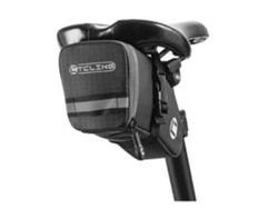 Bolsa de sillín de ciclismo reflectante impermeable de 0,8 L, bolsa de asiento de ciclismo, paquetes de sillín YEMAESRE