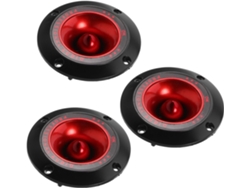 Conjunto De 3 Tweeters De Bocina Piezoeléctricos Para Sistemas De Sonido De Escenario Y Altavoces De Audio.