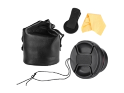 Lente De Ángulo Amplio 0.39x Super Ancho Para Cámaras Dv Y Teléfonos Móviles Con Clip De 37mm