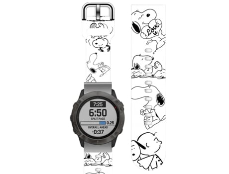 Correa Silicona Líquida para Garmin fenix 5X Blanco