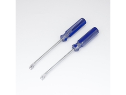 Herramienta Manual Para Levantar Y Extraer Clavos, Remaches Y Tachuelas Con Mango Plástico Azul Y Garra Curvada