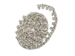 Corrente de Strass de Garras Brilhante para Decoração Diy Artesanal Roupa Presente
