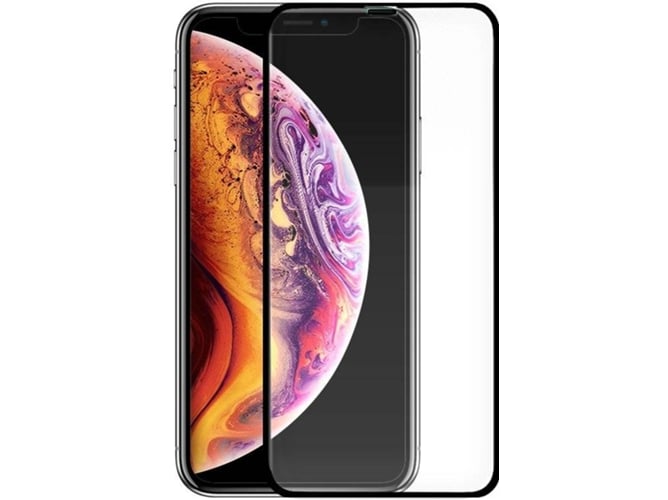 Protector de Cristal Templado iPhone 11 Pro Max Full 3D Negro